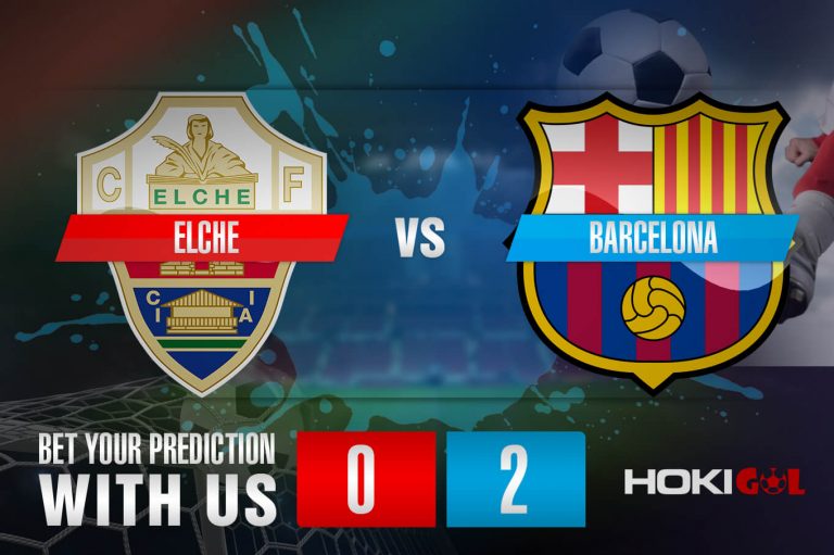 Prediksi Bola Elche Vs Barcelona 24 Januari 2021