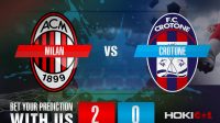Prediksi Bola Milan Vs Crotone 7 Februari 2021