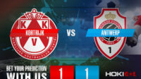 Prediksi Bola Kortrijk Vs Antwerp 26 Desember 2021