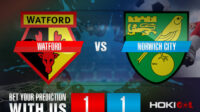 Prediksi Bola Watford Vs Norwich City 22 Januari 2022