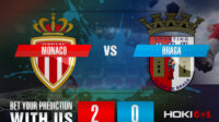 Prediksi Bola Monaco Vs Braga 18 Maret 2022