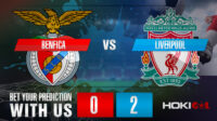 Prediksi Bola Benfica Vs Liverpool 6 April 2022