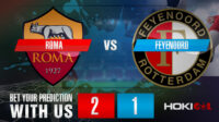 Prediksi Bola Roma Vs Feyenoord 26 Mei 2022
