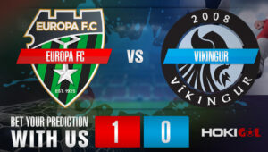 Prediksi Bola Europa FC Vs Vikingur 14 Juli 2022