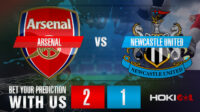 Prediksi Bola Arsenal Vs Newcastle United 4 Januari 2023