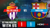 Prediksi Bola Real Valladolid Vs Barcelona 24 Mei 2023