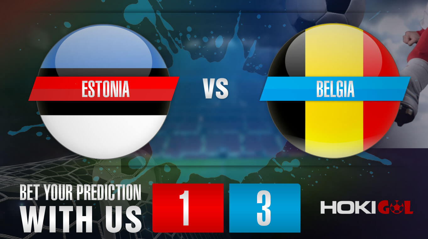 Prediksi Bola Estonia Vs Belgia 21 Juni 2023