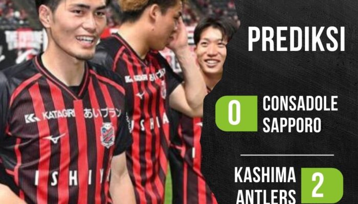 Prediksi Consadole Sapporo vs Kashima Sabtu 25 Mei 2024