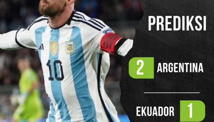 Prediksi Argentina vs Ekuador Senin 10 Juni 2024