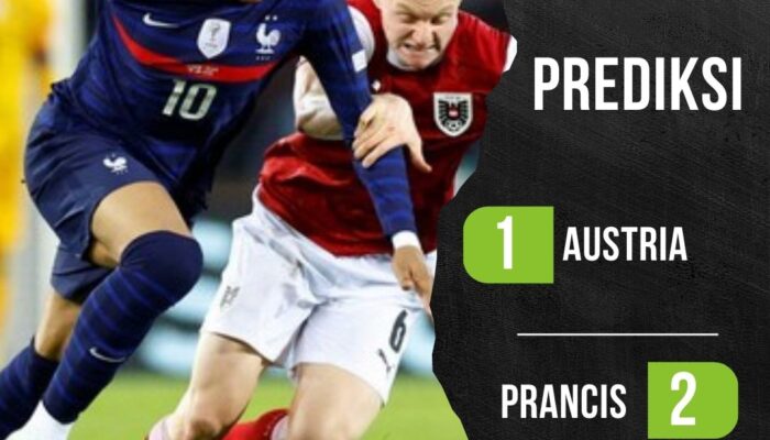 Prediksi Austria vs Prancis 18 Juni 2024