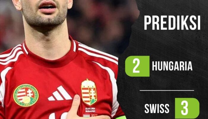 Prediksi Hungaria vs Swiss 15 Juni 2024