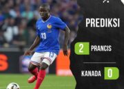 Prediksi Prancis vs Kanada Senin 10 Juni 2024