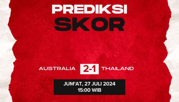 Prediksi Australia vs Thailand Semifinal AFF U19, Sabtu 27 Juli 2024