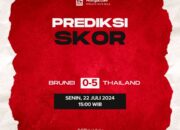 Prediksi Brunei vs Thailand, Senin 22 Juli 2024