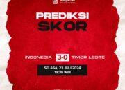 Prediksi Indonesia vs Timor Leste Selasa, 23 Juli 2024