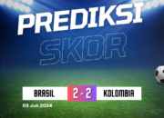 Prediksi Brasil vs Kolombia 3 Juli 2024 di Copa America