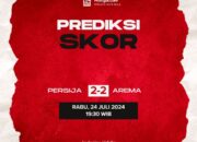 Prediksi Persija vs Arema Piala Presiden 2024 Rabu 24 Juli 2024