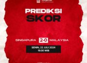 Prediksi Singapura vs Malaysia Senin, 22 Juli 2024