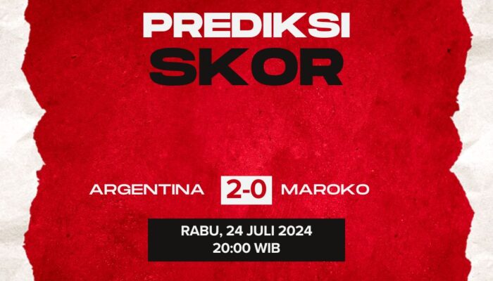 Prediksi Argentina vs Maroko Olimpiade 2024 Rabu 24 Juli 2024