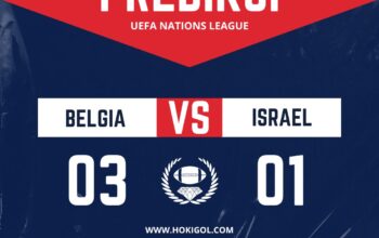 Prediksi Belgia vs Israel