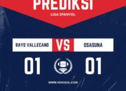 Prediksi Rayo Vallecano vs Osasuna 17 September 2024: Analisis, Head-to-Head, dan Prediksi Skor