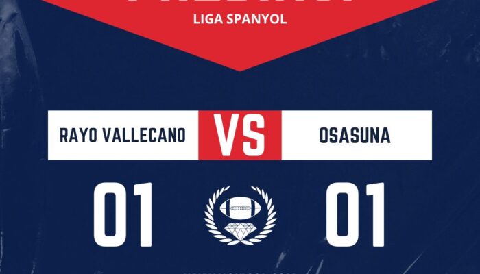 Prediksi Rayo Vallecano vs Osasuna 17 September 2024: Analisis, Head-to-Head, dan Prediksi Skor