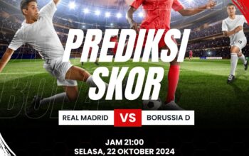 Prediksi Real Madrid vs Borussia Dortmund